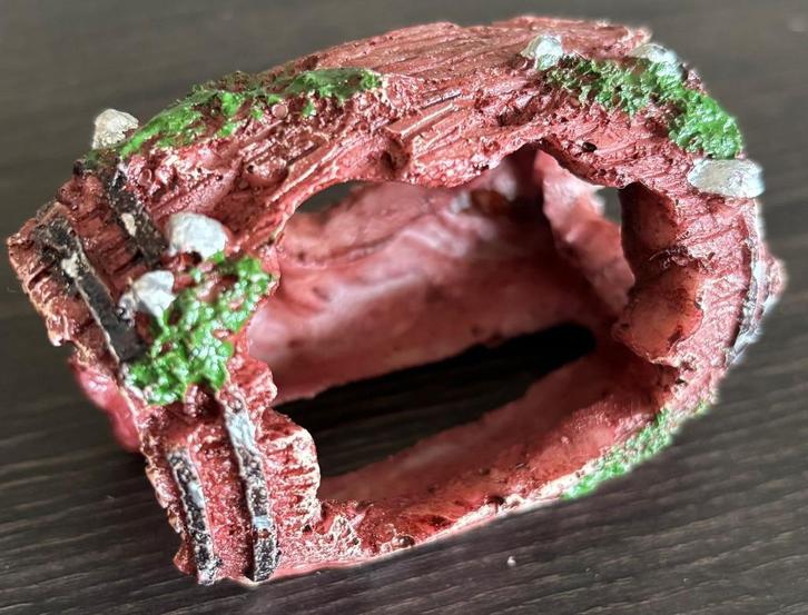 Aquarium decoratie rode ton - prijs incl. verzendkosten, Dieren en Toebehoren, Vissen | Aquaria en Toebehoren, Nieuw, Sierelement