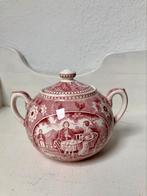 Suikerpot Societe Ceramique decor Teadrinker, Antiek en Kunst, Antiek | Servies los, Ophalen of Verzenden
