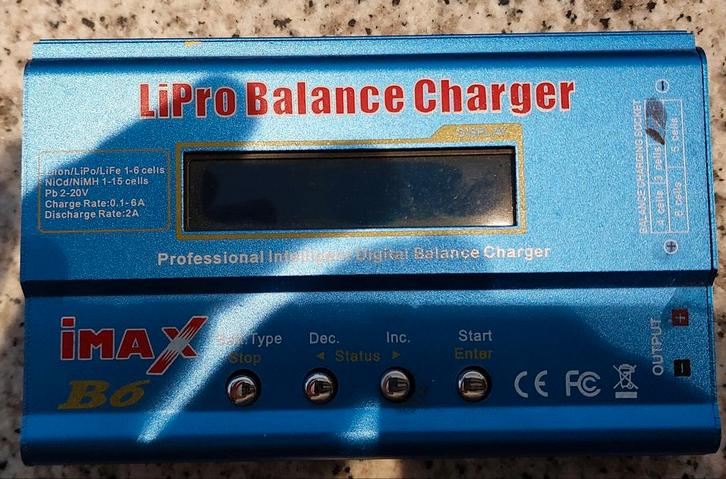 Lipo Lader 3-6S, met of zonder adapter., Hobby en Vrije tijd, Modelbouw | Radiografisch | Auto's, Onderdeel, Overige schalen, Ophalen of Verzenden