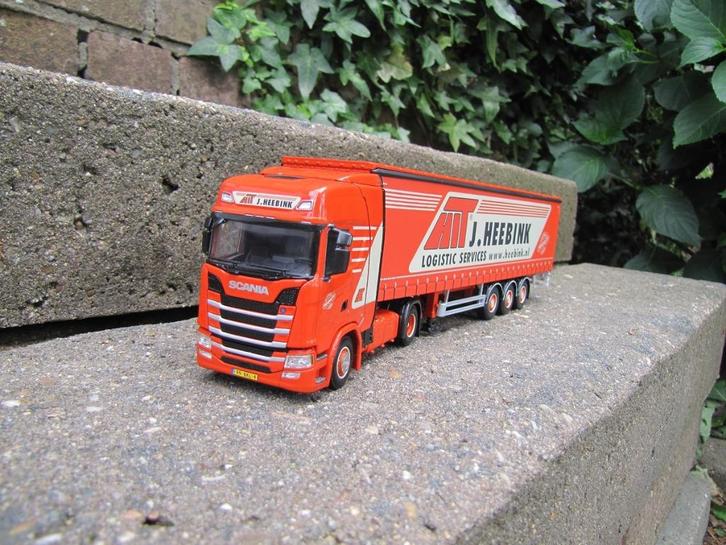 Wsi Scania S highline Heebink Veenendaal., Hobby en Vrije tijd, Modelauto's | 1:50, Nieuw, Bus of Vrachtwagen, Wsi, Ophalen of Verzenden