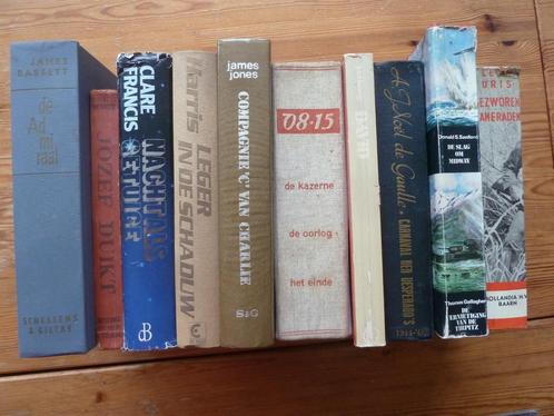 Diverse oorlogsromans Maurits Dekker, H. Kirst, Leon Uris ea, Boeken, Oorlog en Militair, Gelezen, Overige onderwerpen, Ophalen of Verzenden