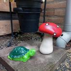 Betonnen schildpad en paddenstoel, Ophalen of Verzenden, Nieuw