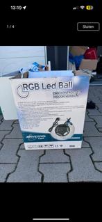 4x JB Systems RGB Led Ball - DMX Lichteffect, Ophalen of Verzenden, Zo goed als nieuw, Minder dan 50 cm