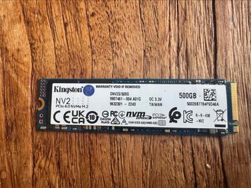 Kingston gen 4 500gb beschikbaar voor biedingen