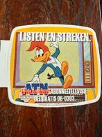 Vintage ATN FilmNet Sticker Woody Woodpecker, Ophalen of Verzenden, Zo goed als nieuw, Sticker