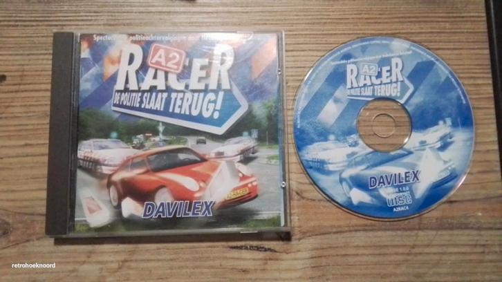 A2 Racer: De Politie Slaat Terug! PC Game, Spelcomputers en Games, Games | Pc, Gebruikt, Racen en Vliegen, 1 speler, Vanaf 7 jaar