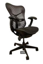 Herman Miller Mirra 1 Triflex Graphite/Zwart, Ophalen of Verzenden, Zwart, Bureaustoel