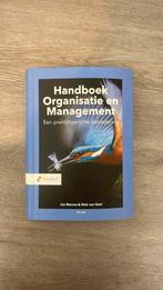 Handboek organisatie en management, Ophalen of Verzenden, Zo goed als nieuw, Management