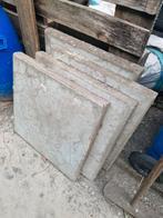 7 Grote betonnen tuintegels 50 cm x 50 cm samen €7,00, Tuin en Terras, Ophalen, Beton, Terrastegels