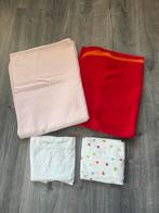Pakket baby dekens / lakens babybed te koop, Ophalen of Verzenden, Zo goed als nieuw, 100 cm of meer, Deken