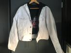 Levis vintage hooded trucker jacket white M., Maat 48/50 (M), Wit, Ophalen of Verzenden, Zo goed als nieuw