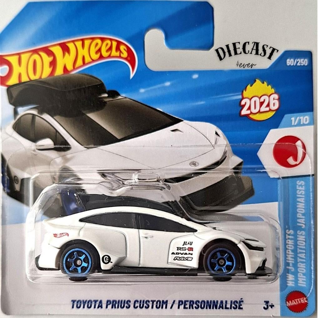 Hot Wheels Toyota Prius Custom ( versie met dakkoffer ), Ophalen, Nieuw, Auto
