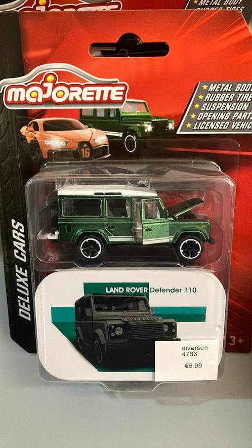 Majorette land rover defender 110, Hobby en Vrije tijd, Modelauto's | Overige schalen, Nieuw, Auto, Ophalen of Verzenden