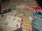 Set 6 Oorlog wo2 bonnen geld munt krant foto document ww2, Verzenden