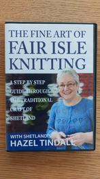 Fair Isle Breien met Hazel Tindall - DVD, Ophalen of Verzenden, Zo goed als nieuw, Breien