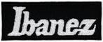 Ibanez Guitars stoffen opstrijk patch embleem, Verzenden, Nieuw, Kleding
