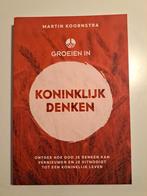 Groeien in Koninklijk Denken - Nieuw!, Boeken, Ophalen of Verzenden, Nieuw, Martin Koornstra, Christendom | Protestants