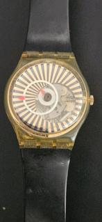 Vintage Swatch GN718 “Juggler” – 1998 Heruitgave – Transpara, Ophalen of Verzenden, Gebruikt, Blauw, Jongen