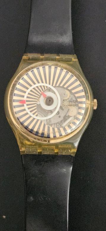 Vintage Swatch GN718 “Juggler” – 1998 Heruitgave – Transpara beschikbaar voor biedingen