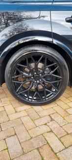 22 inch velgen met Continental winterbanden 285/35/R22 5x112, Gebruikt, 285 mm, Banden en Velgen, Overige maten
