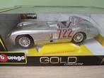 Mercedes-Benz 300 SLR Mille Miglia 1955 #722 Nieuw Bburago, Hobby en Vrije tijd, Modelauto's | 1:18, Ophalen of Verzenden, Nieuw