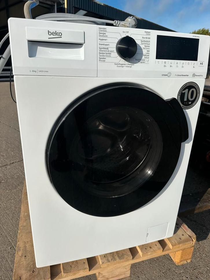 Beko Wasmachine WTV8814MMC1 - in goede staat!, Witgoed en Apparatuur, Wasmachines, Zo goed als nieuw, Voorlader, 8 tot 10 kg, 85 tot 90 cm