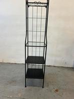 Zwarte etagerekast, Ophalen of Verzenden, Zo goed als nieuw