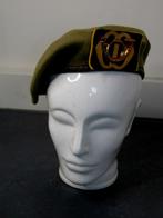 Oude baret KL Garde Jagers, Verzamelen, Verzenden, Landmacht, Nederland, Helm of Baret