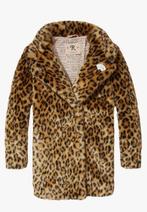Scotch & Soda Leopard Jas - Maat 152, Ophalen, Zo goed als nieuw, Maat 38/40 (M), Bruin