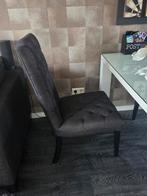 4 Zwarte Eetstoelen - Hoogte 150cm, Antiek en Kunst, Ophalen of Verzenden