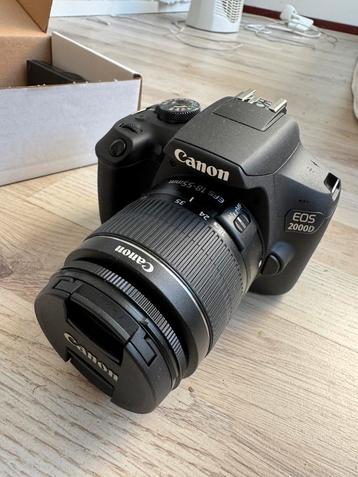CANON EOS 2000D.   Great starter camera!! Price per camera! beschikbaar voor biedingen