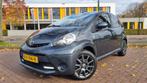 TOYOTA Aygo 1.0 VVT-i 5drs Comfort Airco/ Nieuwe APK, Euro 5, Stof, Gebruikt, Zwart