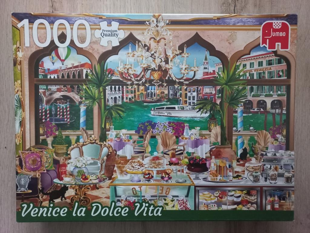 Jumbo - Venice La Dolce Vita, Ophalen of Verzenden, 500 t/m 1500 stukjes, Zo goed als nieuw