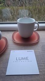Nespresso Lume Longo set van twee kop & schotels, Nieuw, Ophalen of Verzenden, Overige stijlen, Kop(pen) en/of Schotel(s)