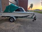 OPNIEUW AANGEBODEN placom 420 compleet met trailer., Ophalen, Geen motor, Gebruikt, Tot 10 pk