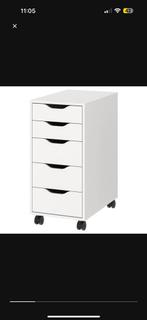 OPZOEK 2X IKEA ALEX LADEBLOK, Huis en Inrichting, Kasten | Ladekasten, Ophalen of Verzenden, Zo goed als nieuw, Minder dan 100 cm