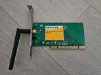 Netgear WG311T V1H4 Rev. A3 WiFi PCI Kaart, Computers en Software, Netwerkkaarten, Ophalen of Verzenden, Zo goed als nieuw, Intern