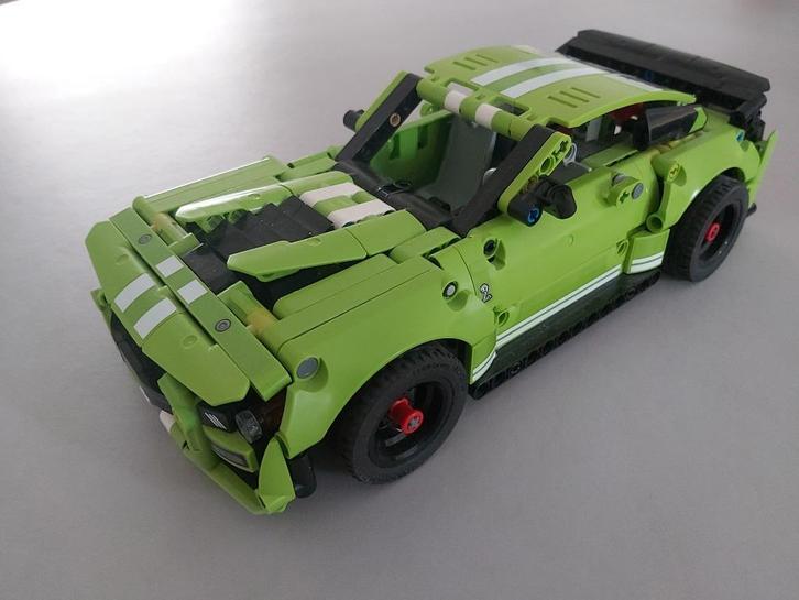 LEGO TECNIC FORD MUSTANG incl. doos en handleiding, Hobby en Vrije tijd, Modelauto's | Overige schalen, Zo goed als nieuw, Auto