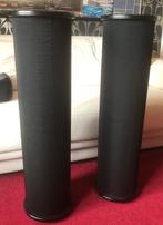 Logic Sound LS520 ronde speakers in zeer mooie staat., Zo goed als nieuw, 60 tot 120 watt, Front, Rear of Stereo speakers, Ophalen