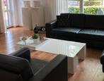 Goossens hoogglans wit salontafel 80x150x35, Ophalen, 50 tot 100 cm, 150 tot 200 cm, Minder dan 50 cm