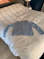 Leuk lichtblauw vestje met golfmotief, Kleding | Dames, Maat 38/40 (M), Purdy, Blauw, Ophalen of Verzenden