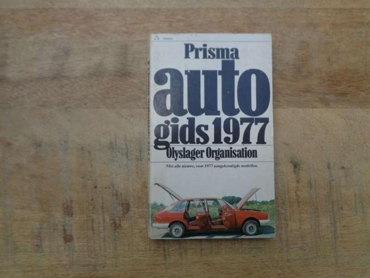 Prisma Autogids 1977 - Autojaarboek Nederlands, Boeken, Auto's | Boeken, Gelezen, Algemeen, Verzenden