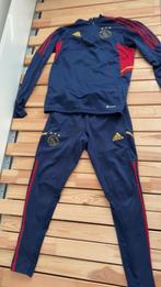 Orginele donkerblauwe ajax x adidas trainingspak, Blauw, Ophalen of Verzenden, Zo goed als nieuw, Adidas