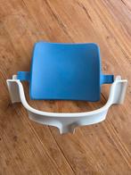 Stokke Tripp Trapp Babyset blauw/wit, Kinderen en Baby's, Kinderstoelen, Ophalen of Verzenden, Zo goed als nieuw, Meegroeistoel