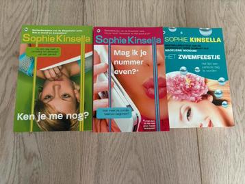 3x Sophie Kinsella boeken