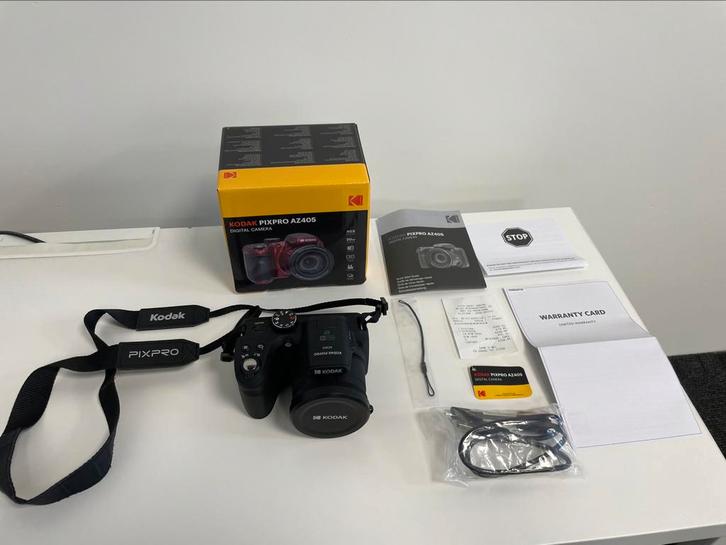 Kodak Pixpro AZ405 Astro Zoom Zwart, Audio, Tv en Foto, Fotocamera's Digitaal, Zo goed als nieuw, Compact, Kodak, 8 keer of meer