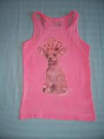 Roze topje merk europe kids maat 134/140 met hondje, Meisje, Gebruikt, Ophalen of Verzenden, Shirt of Longsleeve