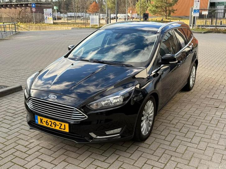 Ford Focus Wagon 1.0 Titanium | Stuur/-stoelverwarming | 125, Auto's, Ford, Bedrijf, Te koop, Focus, ABS, Achteruitrijcamera, Airconditioning