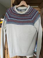 Mills Brothers sweater gehaakt off-white met patroon, Mill s Brothers, Maat 52/54 (L), Gedragen, Ophalen of Verzenden