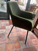 6x Mood eetkamerstoel groen vt wonen met armleuningen, Huis en Inrichting, Stoelen, Ophalen, Gebruikt, Overige kleuren, Vijf, Zes of meer stoelen